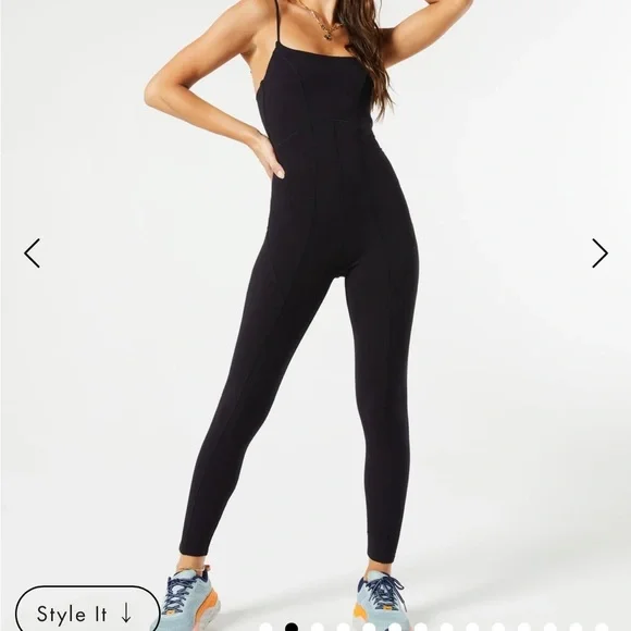 NEW L*space Black active Jumpsuit - Picture 2 of 7
